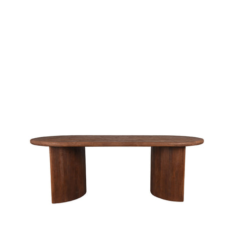 Eetkamertafel Vito - Espresso - Mangohout - 240 cm