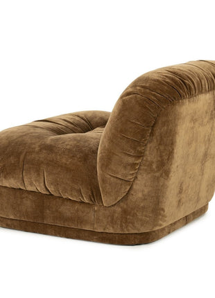 Lounge chair Nook - mustard