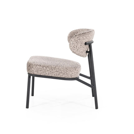 Lounge chair Jari - taupe