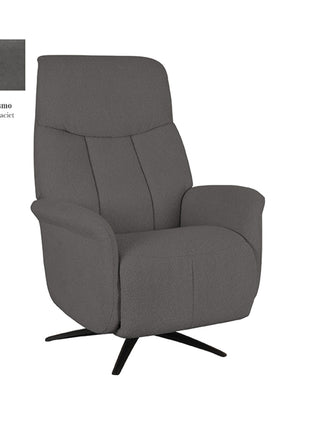 Fauteuil Oslo - Antraciet - Cosmo - Elektrische