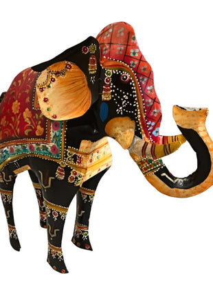 Elephant India iron 44x15H40cm