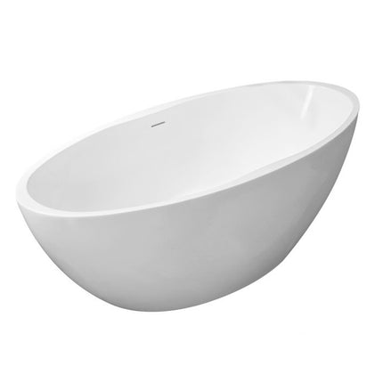 Vtw Living Vrijstaand Bad Ovaal - Ligbad - Mat Wit 170×78 cm