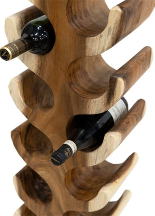 Wijnrek suarhout XL