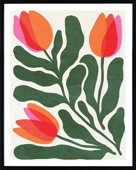 Poster in frame