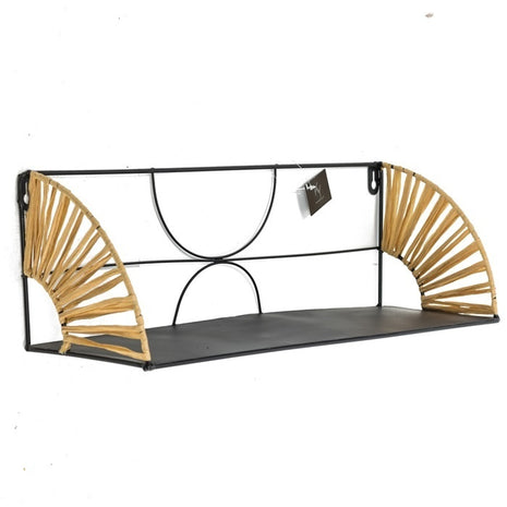 Wandrek metaal rotan