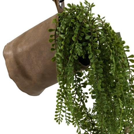 Plantenhouder kunstleer