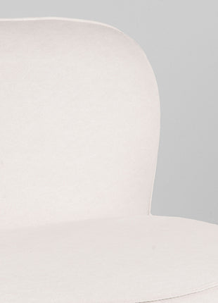 Fauteuil Bunny - Crème - Microfiber