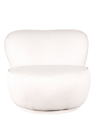 Fauteuil Bunny - Crème - Microfiber