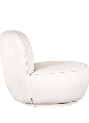 Fauteuil Bunny - Crème - Microfiber