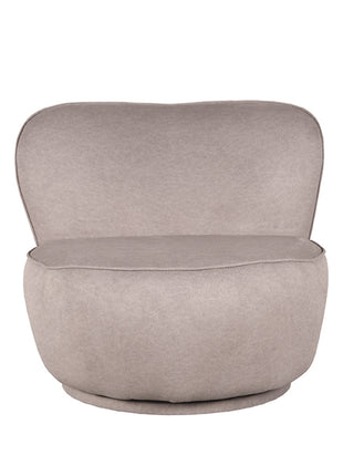 Fauteuil Bunny - Taupe - Microfiber