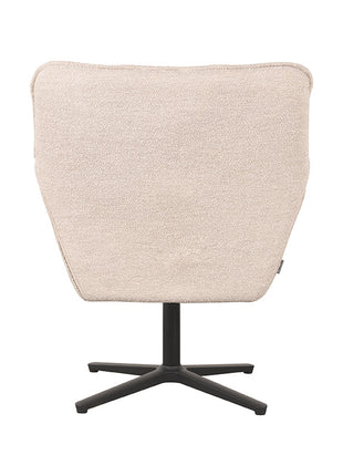 Fauteuil Ian - Naturel - Boucle