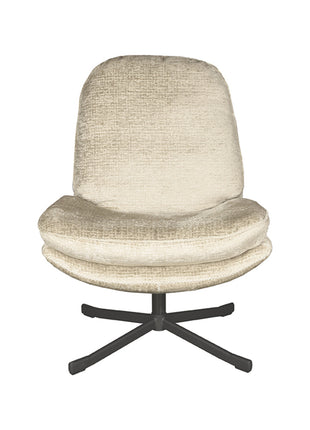 Fauteuil Noel - Beige - Stof