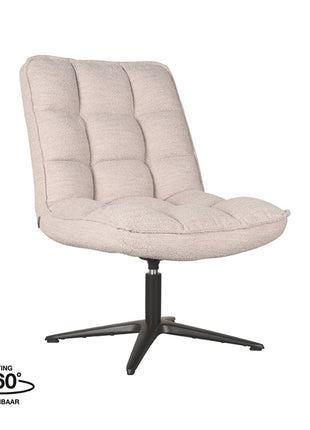 LABEL51 Fauteuil Vince - Naturel - Boucle