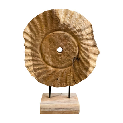 Fossiel wood D30H40cm