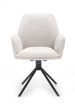 Eetkamerstoel Noah Boucle Beige