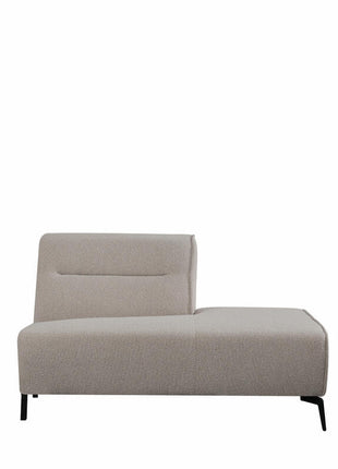 Bank Nero - Naturel - Boucle - Ottomane Rechts VS