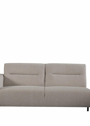 Bank Nero - Naturel - Boucle - 2,5-Zits Arm Links VS