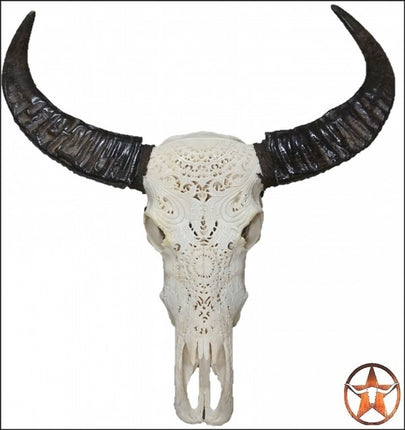 Skull echt gegraveerd
