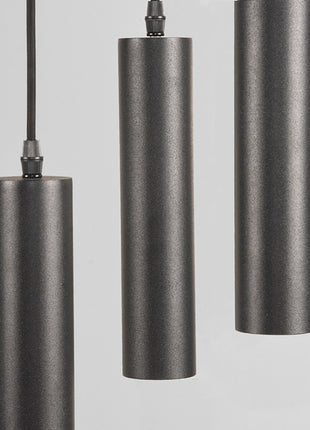 Hanglamp Ferroli - Zwart - Metaal - 3-lichts