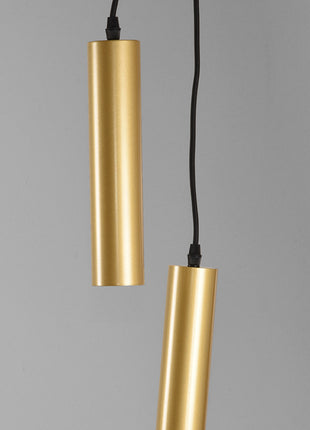 Hanglamp Ferroli - Antiek goud - Metaal - 3-lichts