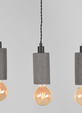 Hanglamp Fresco - Concrete - Beton - 5-Lichts