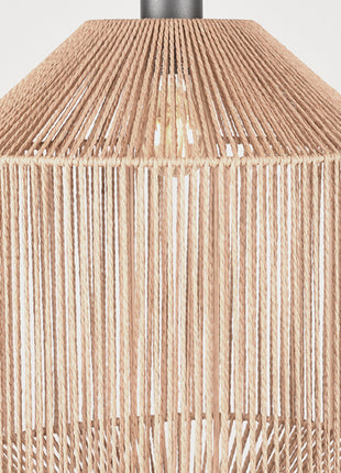 LABEL51 Hanglamp Ibiza - Naturel - Jute - 1-Lichts Cilinder