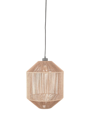 Hanglamp Ibiza - Naturel - Jute - 1-Lichts Cilinder