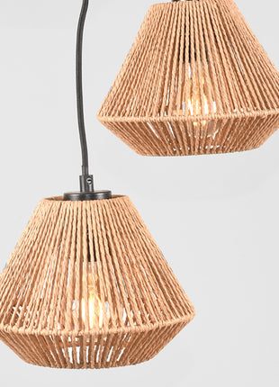 LABEL51 Hanglamp Ibiza - Naturel - Jute - 3-Lichts