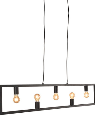 Hanglamp Quadrato - Zwart - Metaal