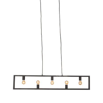 Hanglamp Quadrato - Zwart - Metaal
