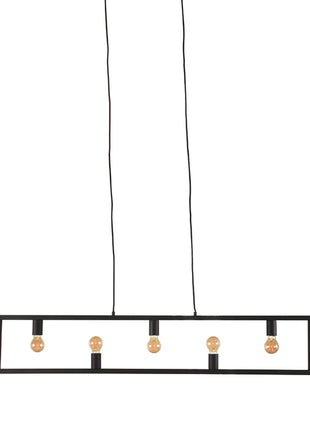 Hanglamp Quadrato - Zwart - Metaal