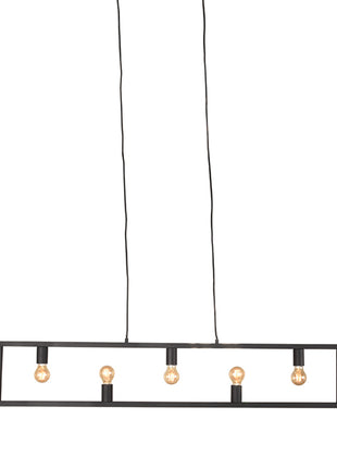 Hanglamp Quadrato - Zwart - Metaal