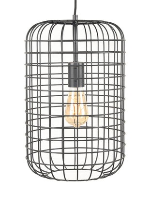 Hanglamp Solido - Zwart - Metaal - 1-Lichts