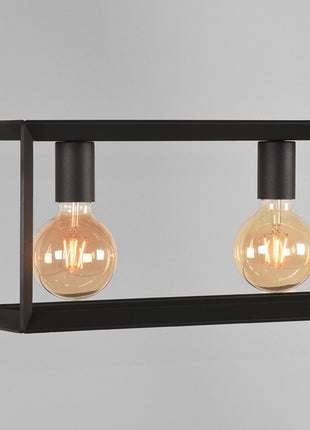 Hanglamp Tetto - Zwart - Metaal