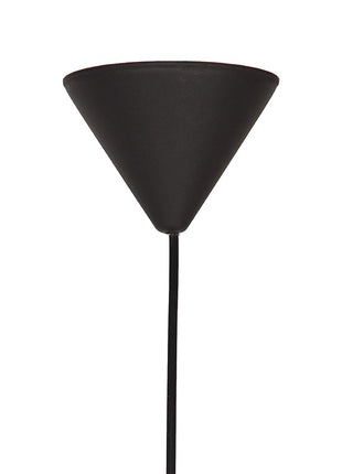 Hanglamp Twist - Grijs - Vlas - M