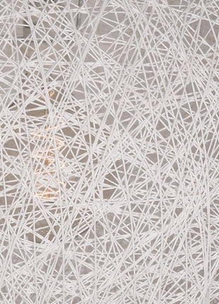 Hanglamp Twist - Wit - Vlas - M