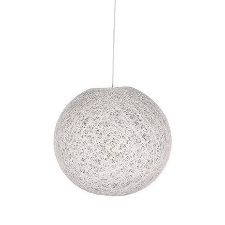 Hanglamp Twist - Wit - Vlas - M