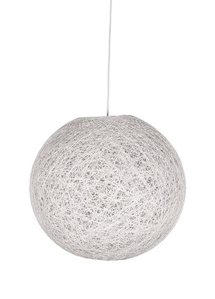 Hanglamp Twist - Wit - Vlas - M