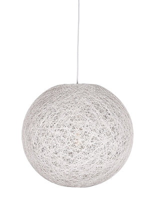 Hanglamp Twist - Wit - Vlas - M