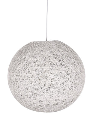 LABEL51 Hanglamp Twist - Wit - Vlas - L