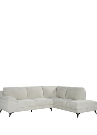 Bank Santino - Naturel - Stof - Rechts