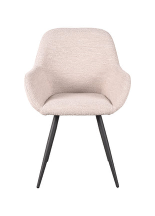 LABEL51 Eetkamerstoel Fender - Naturel - Boucle