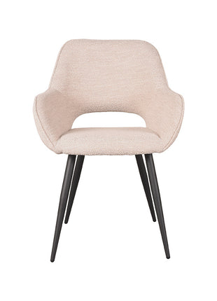 LABEL51 Eetkamerstoel Fer - Naturel - Boucle
