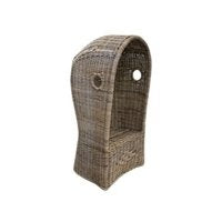 Tuinstoel Rotan Bruin - Strandstoel - 160 x 80 x 80 cm