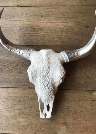 Skull bedrukt groot F47