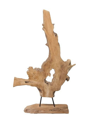 Grof stuk hout - staand