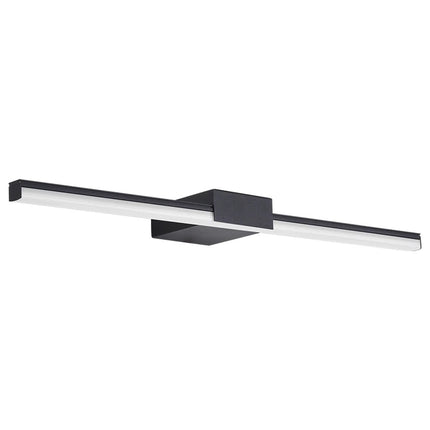 Spiegel Verlichting Led - Spiegellamp - Badkamer - Badkamer Verlichting - Zwart - 55 cm