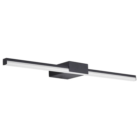 Spiegel Verlichting Led - Spiegellamp - Badkamer - Badkamer Verlichting - Zwart - 55 cm