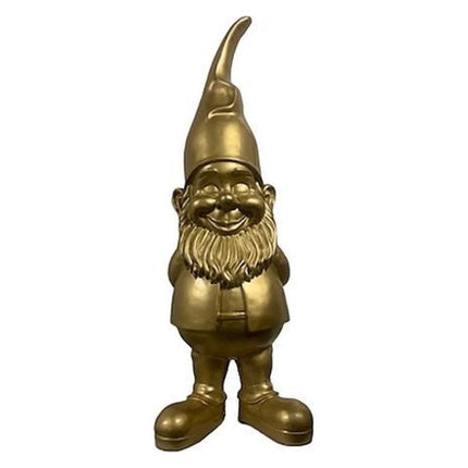 Tuinkabouter 1 Meter - Kabouter Tuin - Cadeau - Goud - 100 cm