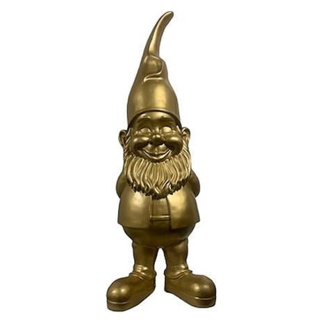 Tuinkabouter 1 Meter - Kabouter Tuin - Cadeau - Goud - 100 cm